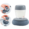 🧽 Comfort Grip Soap Dispensing Kitchen Scrub