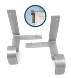 🔥 No Drill Curtain Rod Brackets Holders