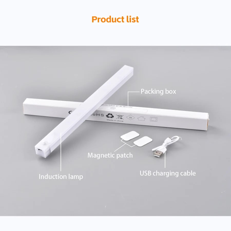 🔥LAST DAY SALE 40% OFF - 💡 Punch-free Smart Sensor Magnetic Rechargeable LED Lights