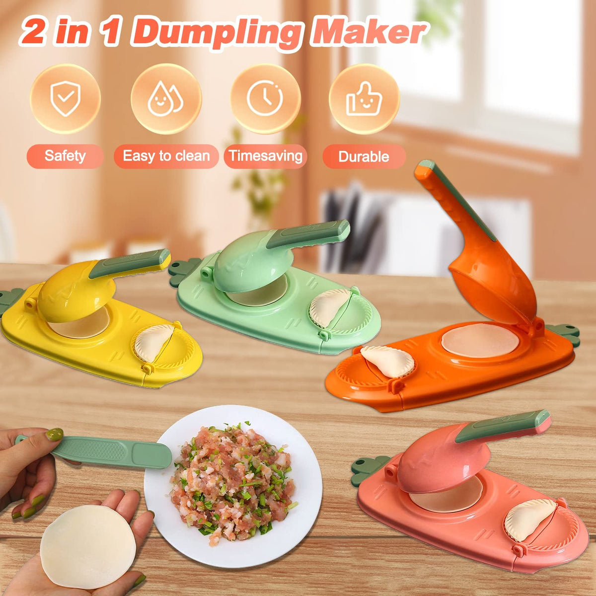 🔥2 In 1 Dumpling Maker