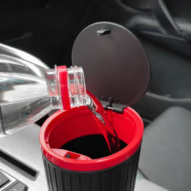 Mini Car Trash Can with Lid