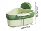 💧2026 New Release - Suction Cup Sink Corner Rack