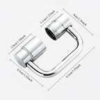 🚰 Upgrade Your Washing Routine✨ TTZZ 1440° Rotatable Faucet Aerator Extension - For Effortless, All-Angle Control!